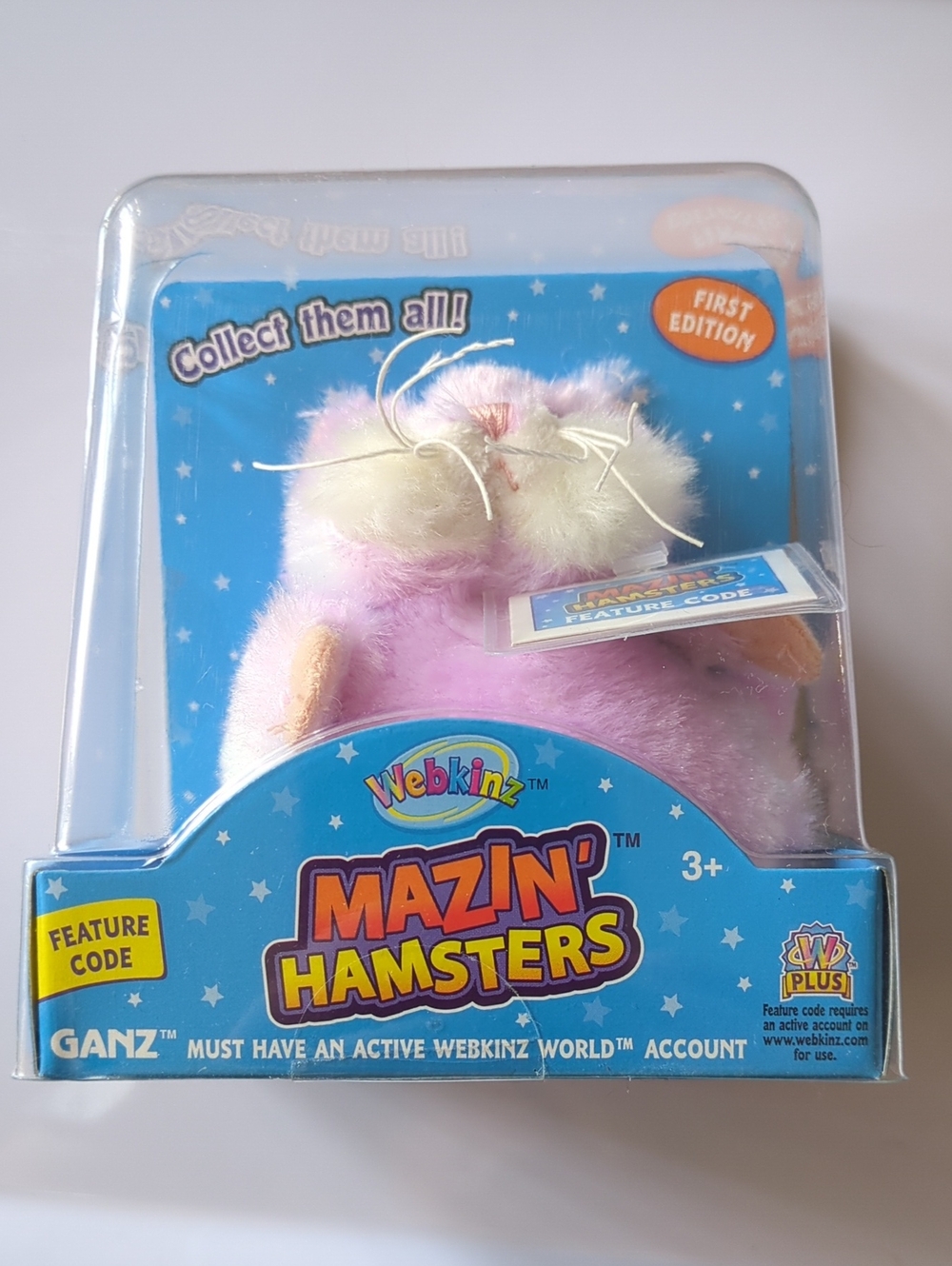 Webkinz Mazin' Hamsters Petunia First Edition - Sealed Code New In Box Ganz